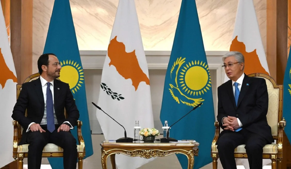 Тоқаев Кипр президентімен шағын құрамда келіссөз жүргізді