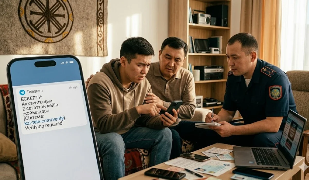 «Telegram аккаунтың 24 сағатта жойылады!»: Бас прокуратура алаяқтардың жаңа айласы туралы ескертті