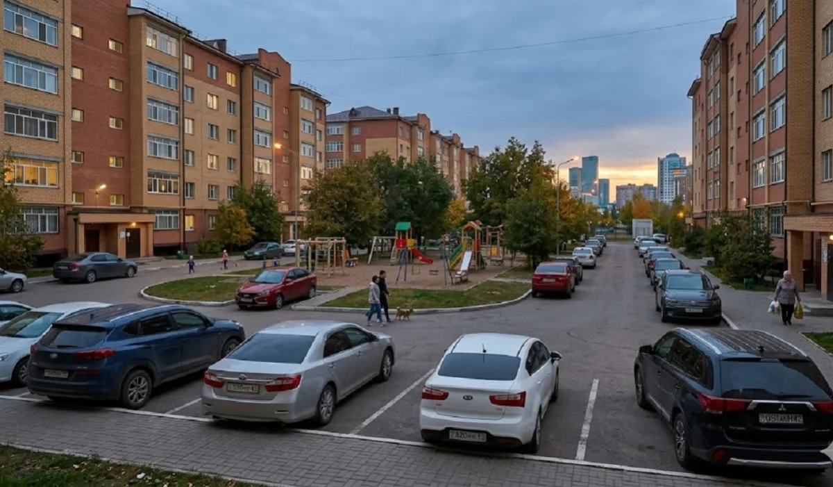Астанада тұрғын үйлердің ауласына көлік қоюға тыйым салына ма: ІІМ ресми мәлімдеме жасады