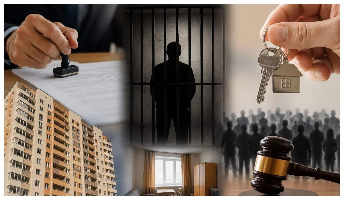 Алматы тұрғыны бір бөлмелі пәтеріне 990 адамды заңсыз тіркегені үшін сотталып кетті