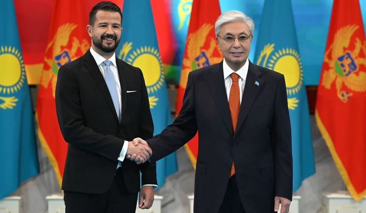 Тоқаев Қазақстанға алғаш рет келген Черногория президентімен келіссөз өткізді