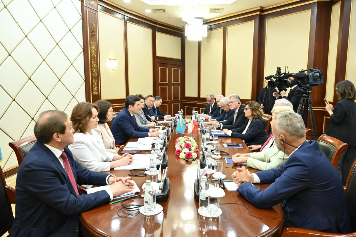 Мәжіліс төрағасы Польша сенатының маршалымен кездесті