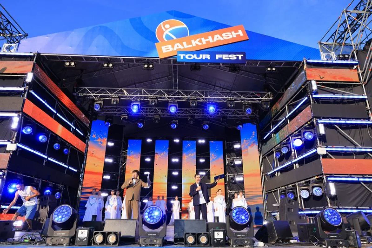 Balkhash Tour Fest – 2026: Балқашта алғаш рет ауқымды дрон-шоу өтті