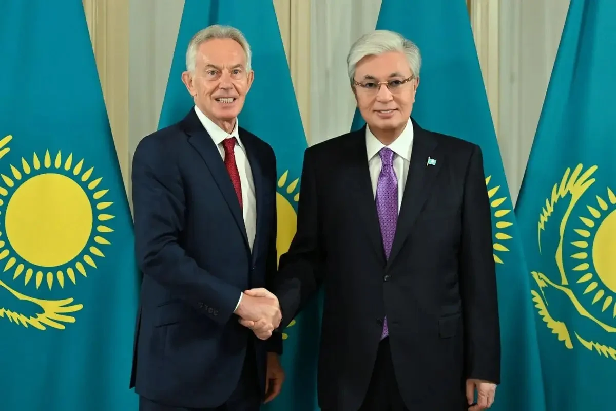 Тоқаев Тони Блэрмен және еуропалық бизнес көшбасшыларымен келіссөз жүргізді