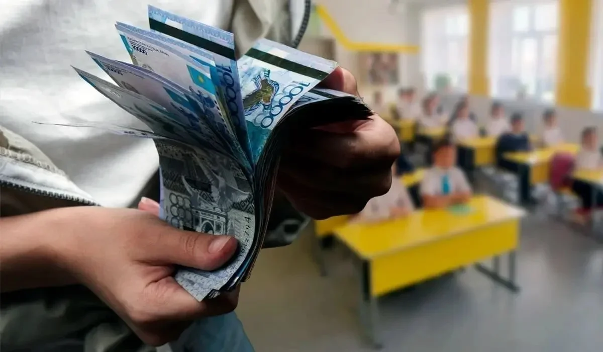 Түркістанда директор тестілеуден өтпеген ұстаздарға заңсыз біліктілік санатын беріп, 16 млн теңге пара алған