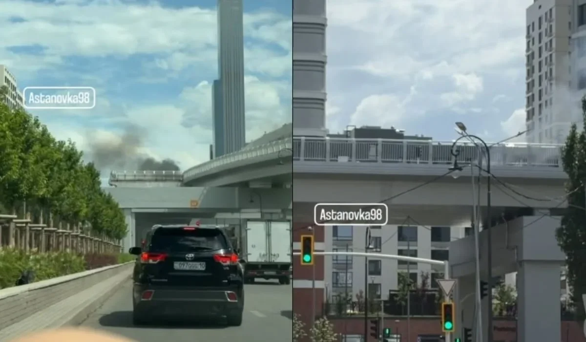 Елордадағы Tarlan Astana (LRT) желісінде өрт шықты