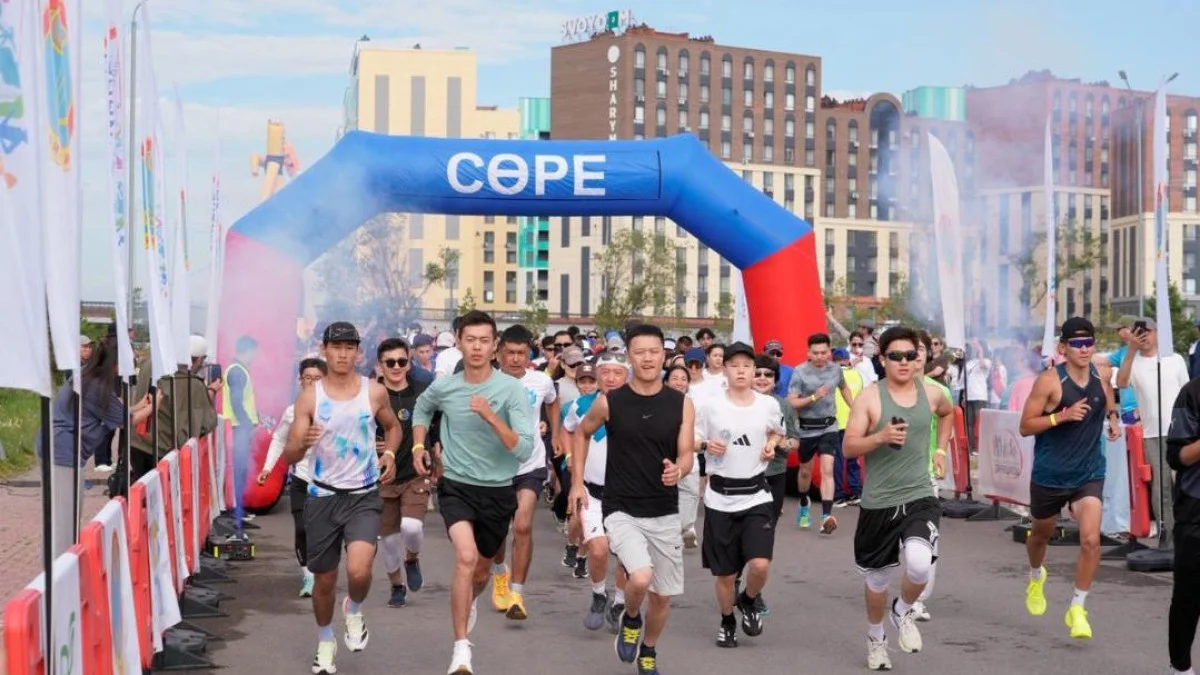 Астана күні қарсаңында өткен Saryarqa Run жарысына 1800-ге жуық адам қатысты
