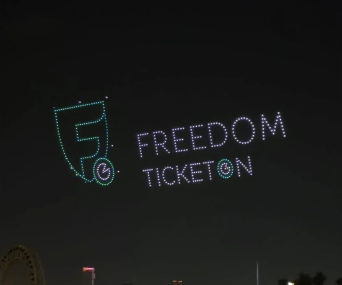 Freedom компаниясы Астанадағы дрон-шоуға қатысты пікір білдірді