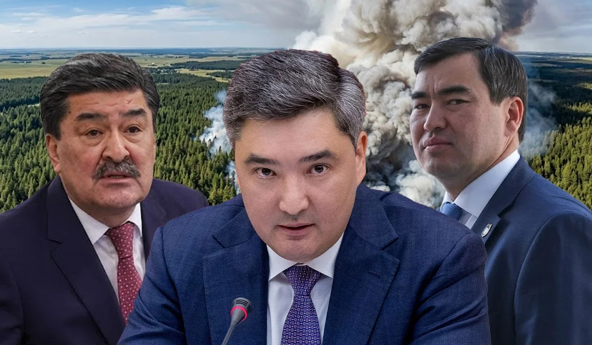 Бектенов өртеніп жатқан «Семей орманына» Шыңғыс Әрінов пен Ерлан Нысанбаевты шұғыл аттандырды