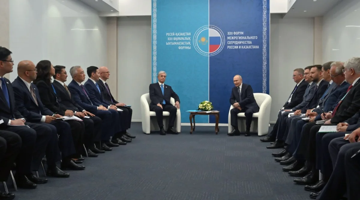 Сауда көлемі өсіп, инвестиция артып келеді: Путин Қазақстанмен ынтымақтастыққа баға берді