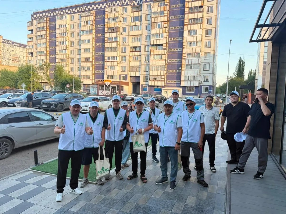 «Байтақ» өкілдері Теміржолшылар күнін Екібастұз халқымен бірге атап өтті