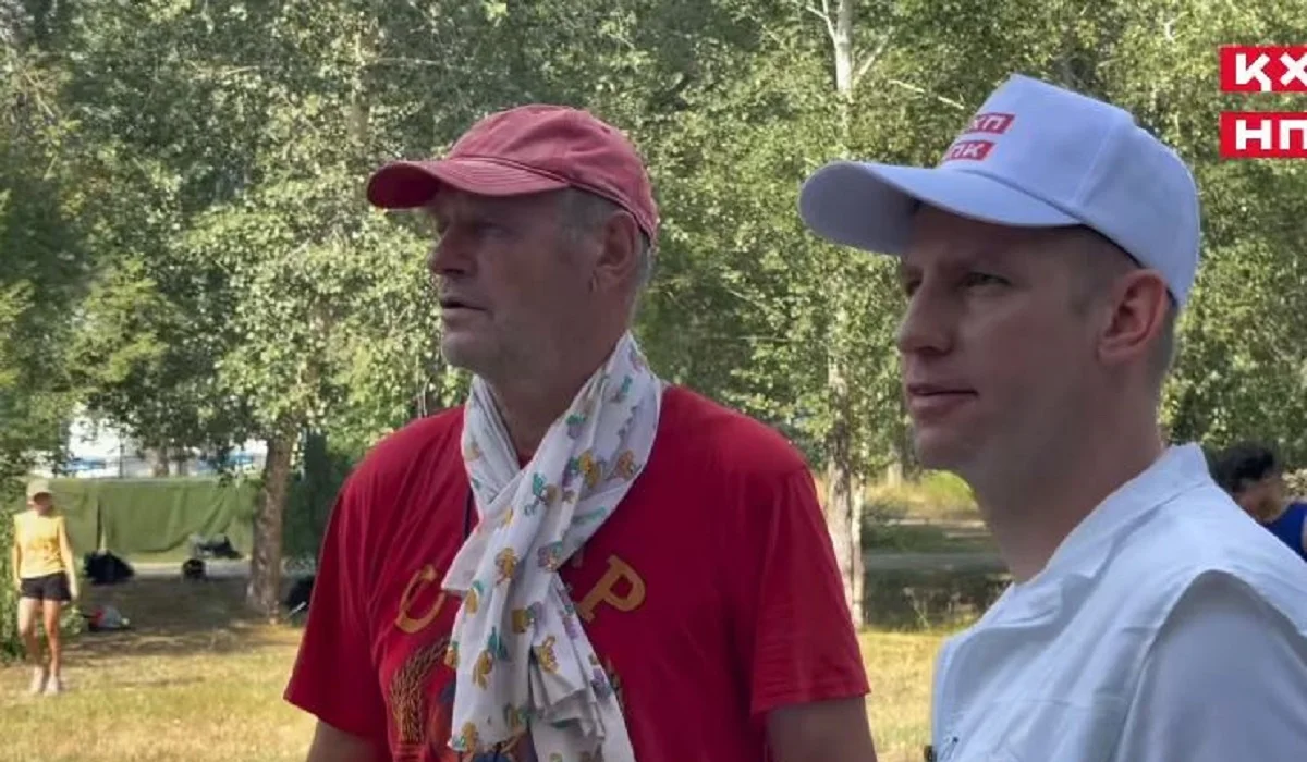 Павлодар облысында ҚХП өкілі жазғы шаңғы жарысының ашылу салтанатына қатысты