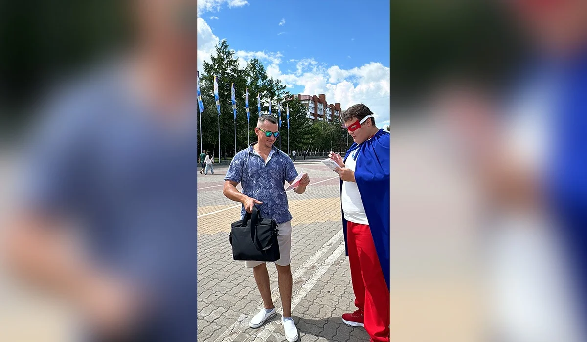 ЖСДП Қостанай тұрғындарына суперқаһарман бейнесінде үндеу жасады