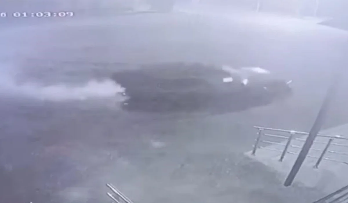 Таразда ер адам түнгі уақытта дрифт жасағаны үшін 10 күнін қамауда өткізетін болды (ВИДЕО)