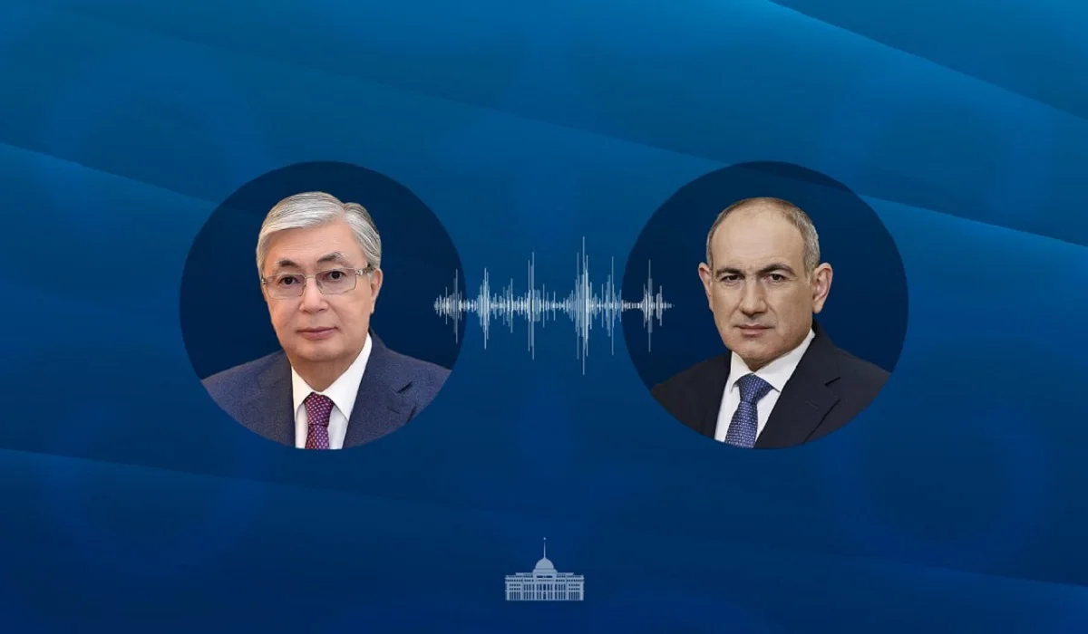 Тоқаев Пашинянмен телефон арқылы сөйлесті