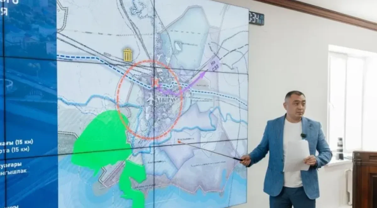 Атыраудың бас жоспарына өзгерістер енгізіледі: қала аумағы 2040 жылға қарай ұлғаяды