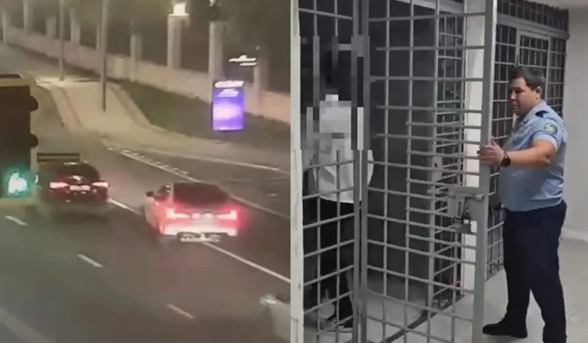Астанада түнгі тыныштықты бұзған BMW жүргізушілері 10 тәулікке қамалды