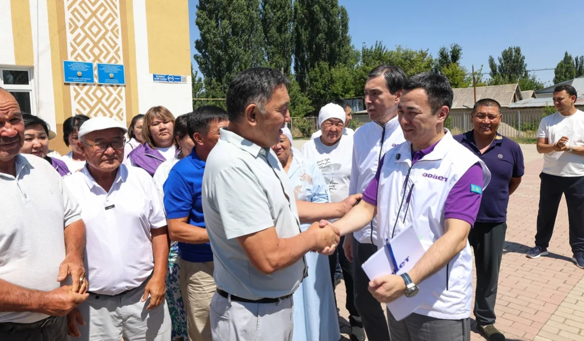 «Әділет» партиясы ауылдағы табыс табу мүмкіндігін арттырмақ: республикалық сайлауалды штаб Жамбыл облысына барды