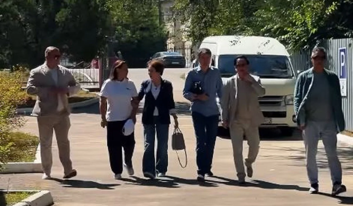 «Ақ жол» партиясының мүшелері Шамалған тұрғындарымен кездесті