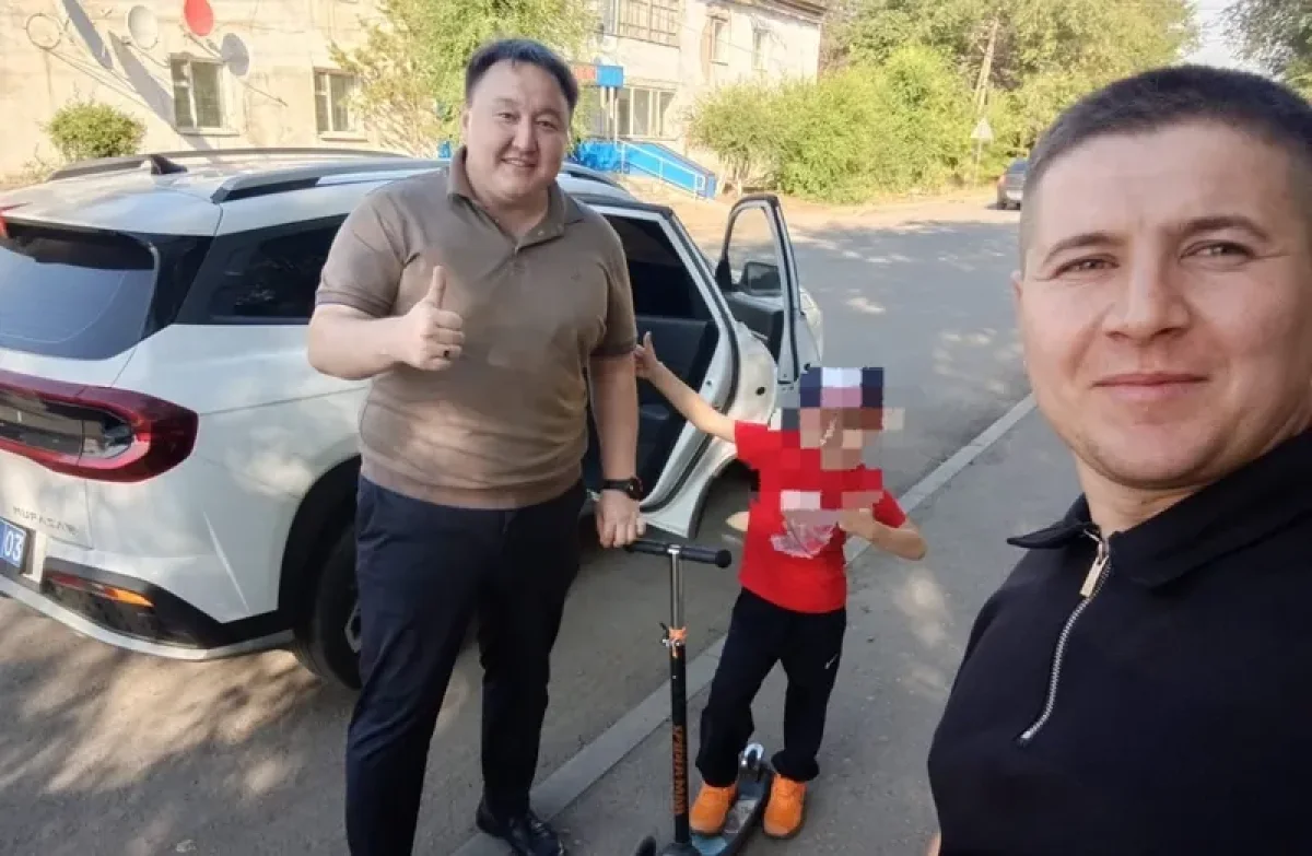 Ақмола облысында полицейлер жоғалған баланы бір сағатта тапты (ВИДЕО)