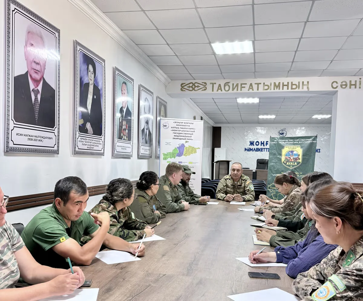 Байтақтықтар «Жоңғар-Алатауы» ұлттық паркінде табиғатты қорғау мәселесін талқылады