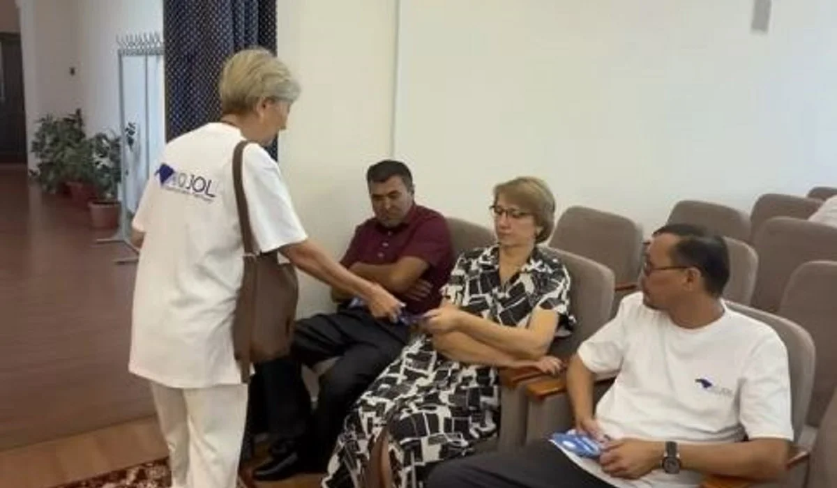 Қостанай облысында «Ақ жол» мүшелері үгіт-насихат өткізді