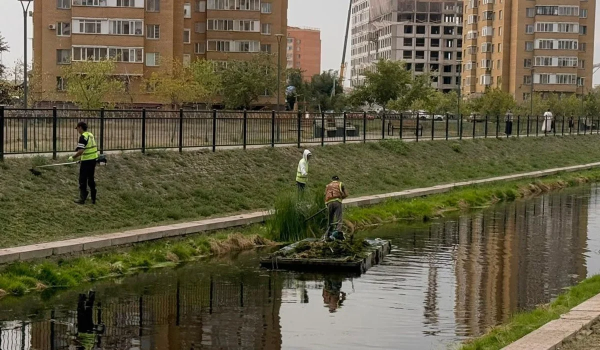 «Таза Қазақстан»: Астанада Сарыбұлақ өзенін тазарту жұмысы жүріп жатыр