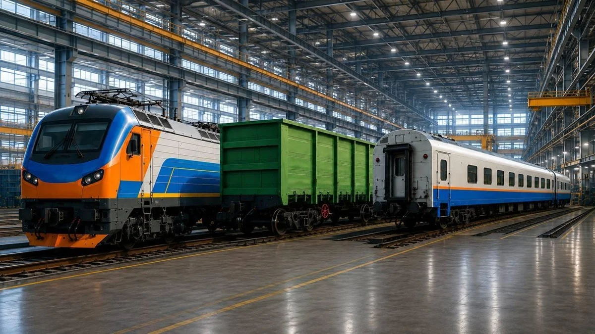 Қазақстанда теміржол өнімдерін өндіру 8 жылда жеті еседен астам өсті