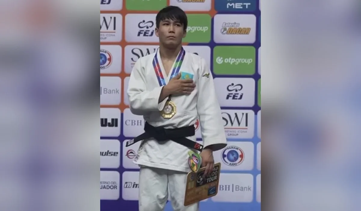 Қазақстандық жасөспірім дзюдодан әлем чемпионы атанды (ВИДЕО)