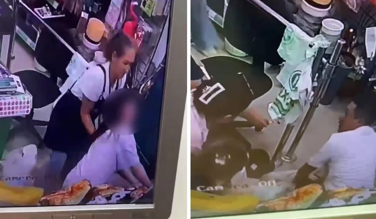 Атырауда есінен танып қалған әйелге алғаш болып полицей көмек көрсетті (ВИДЕО)