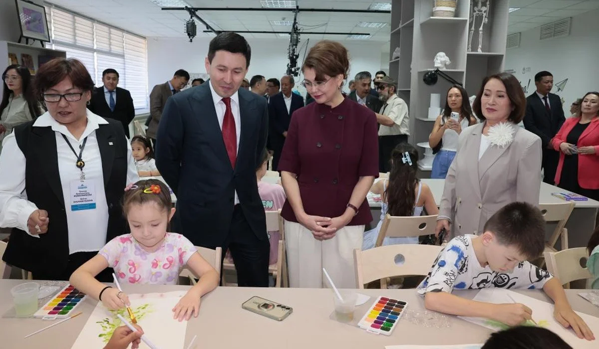 Балаева Ә. Қастеев атындағы Ұлттық өнер музейіндегі жаңғыртудан өткен «Арт-зертхана» көркемсурет студиясымен танысты