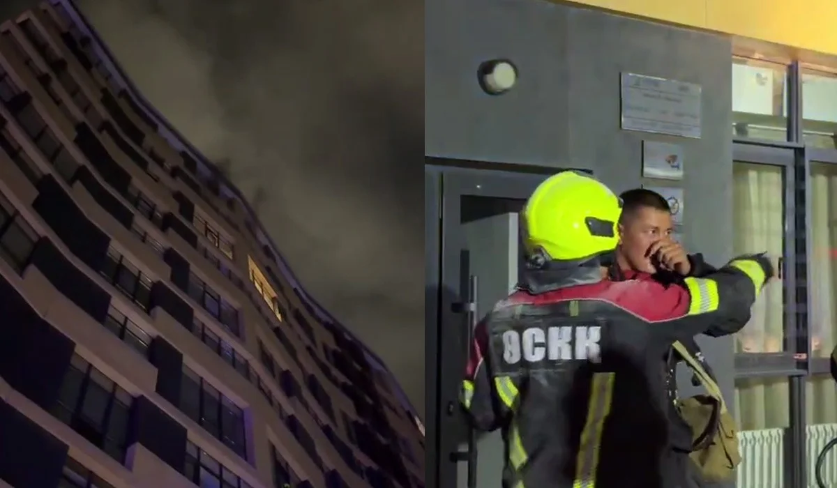 Алматыда кабель шахтасынан ірі өрт шықты