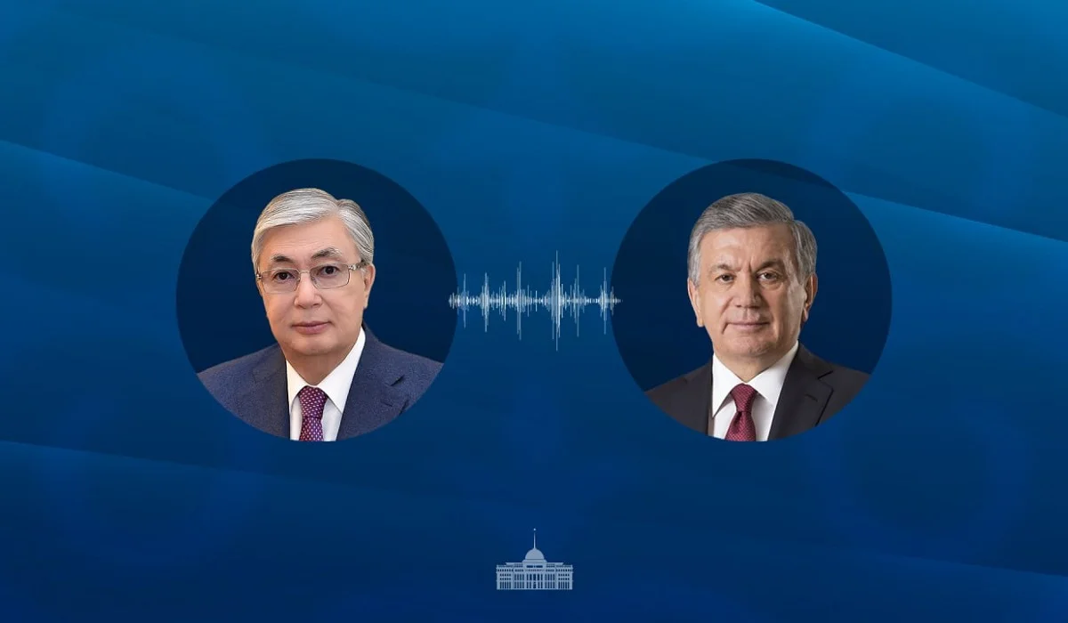 Тоқаев Өзбекстан президентімен телефон арқылы сөйлесті