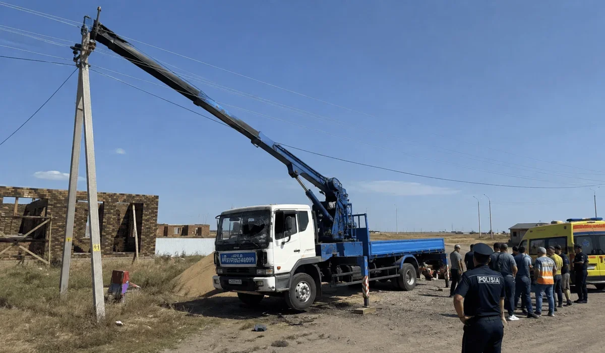 Солтүстік Қазақстан облысында құрылыс алаңында жүргізуші тоққа түсіп көз жұмды