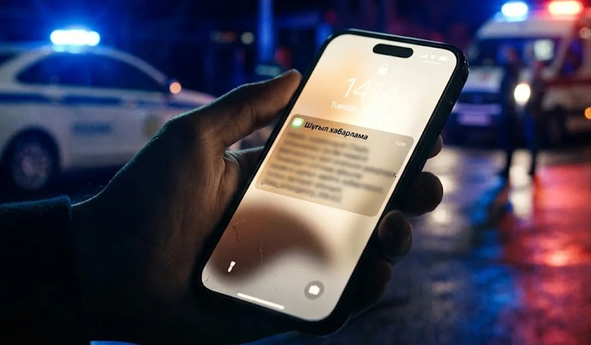 «Жақыныңыз апатқа түсті»: енді 1414 қазақстандықтарға шұғыл sms жібереді