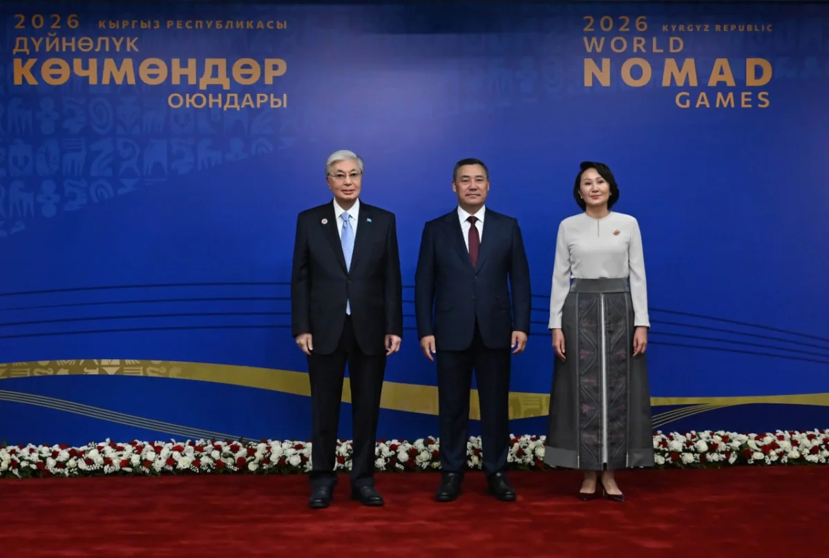 Тоқаев Дүниежүзілік көшпенділер ойындарының ашылу салтанатына қатысу үшін «Бішкек Арена» стадионына барды