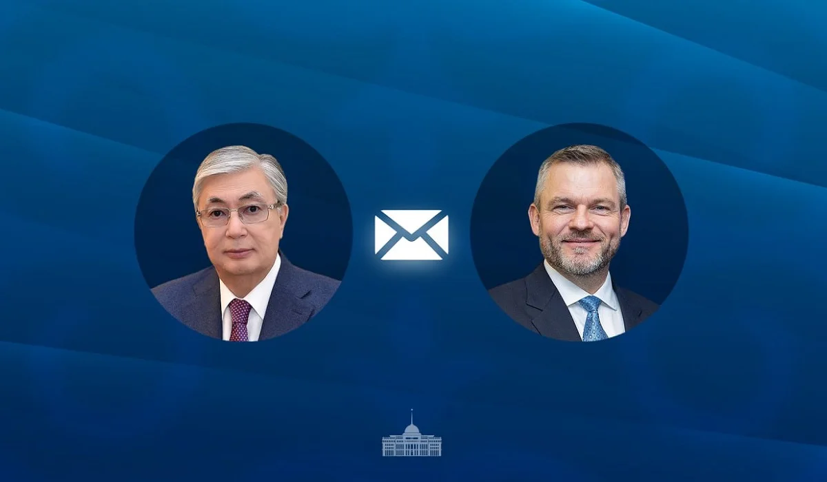 Конституция күні: Тоқаев Словакия президентіне құттықтау жеделхатын жолдады