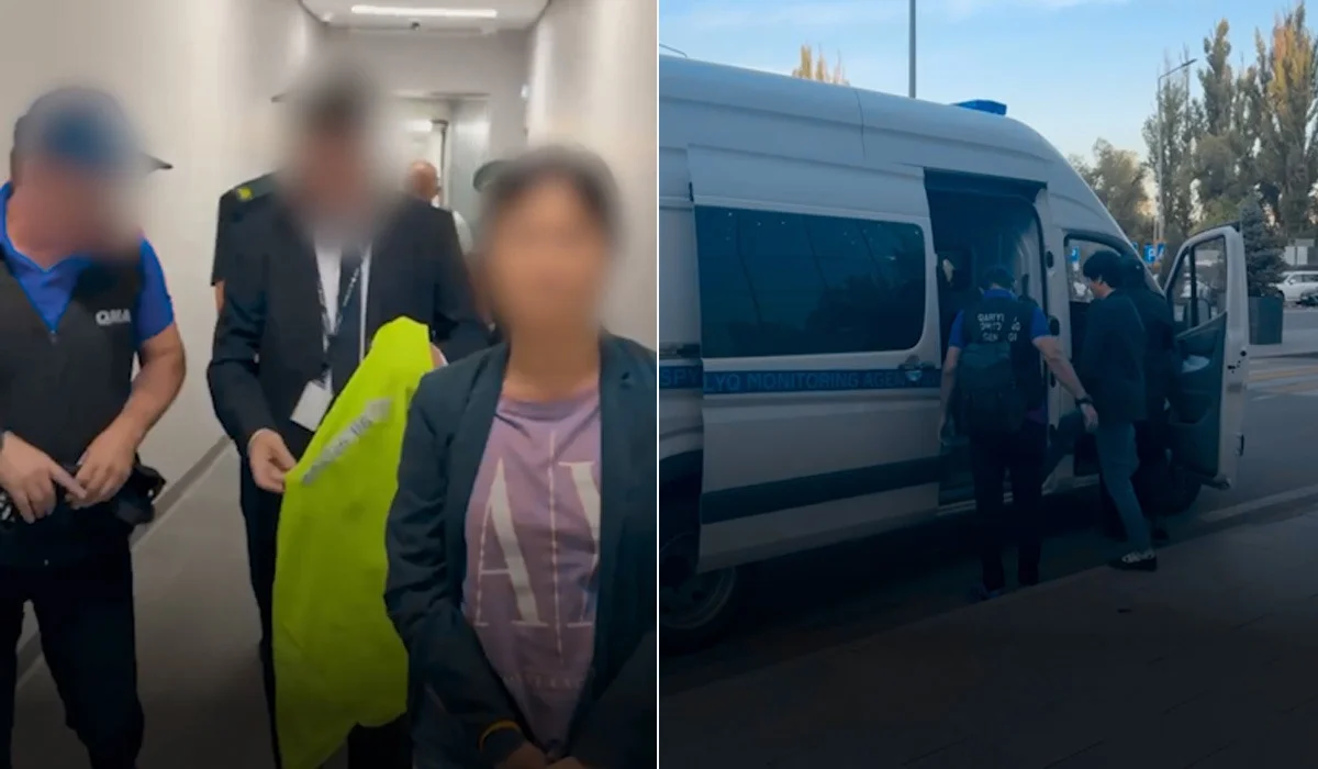 Қазақстандықтарды жаппай алдап, Түркияға қашып кеткен әйелдің ұсталған сәттегі видеосы тарады