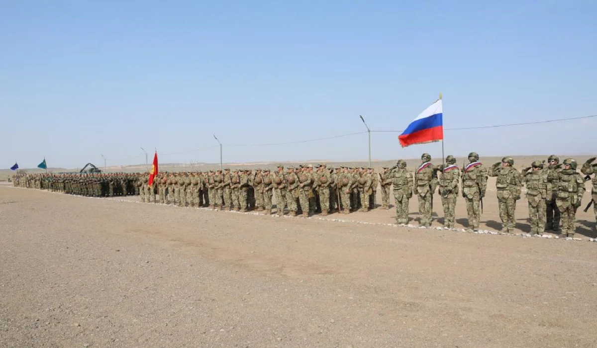 ҰҚШҰ әскері Қазақстанға келді: Қорғаныс министрлігі ресми мәлімдеме жасады
