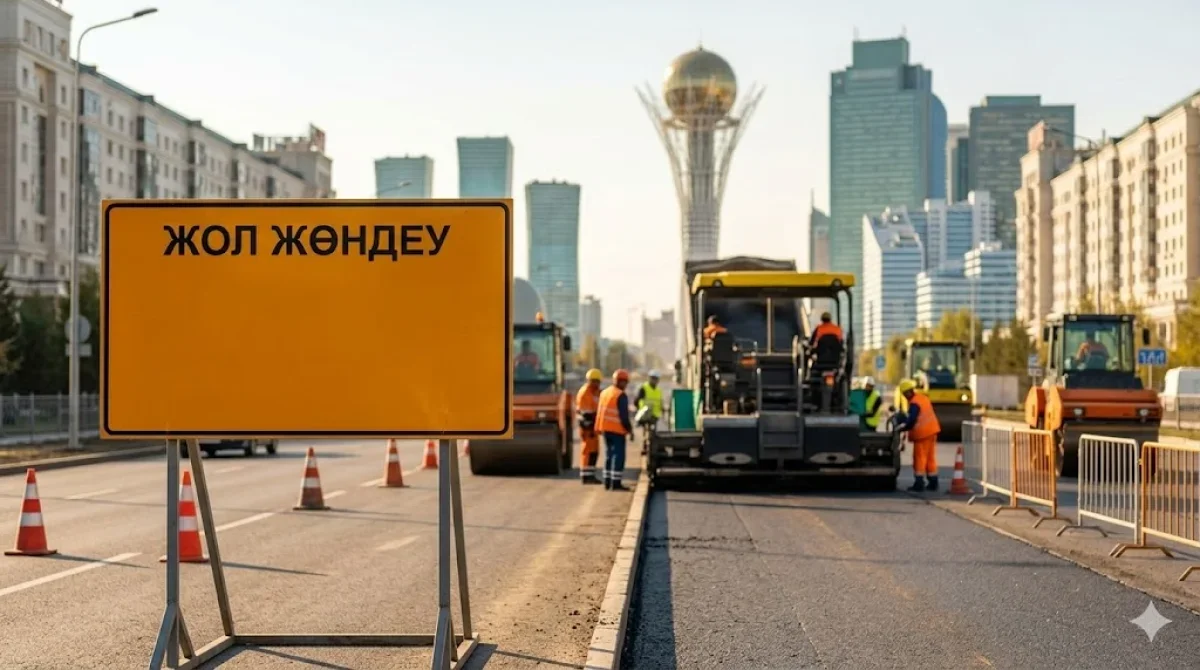 Астананың орталық көшелерінің бірі бірнеше аптаға жабылатын болды