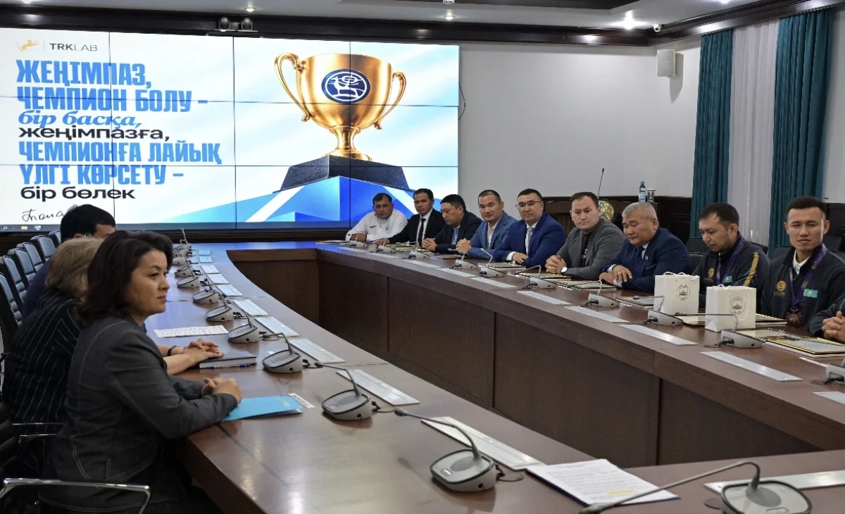 Павлодарлық спортшылар көшпенділер ойындарындағы жеңісі үшін марапатталды
