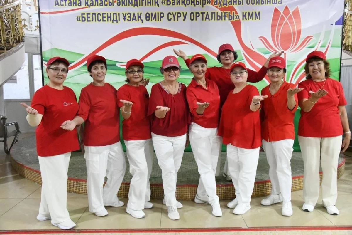 Астанада зейнеткерлер арасында би фестивалі өтті