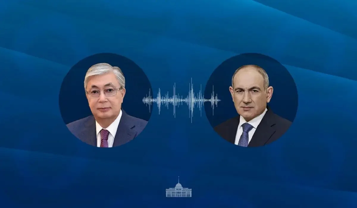 Тоқаев Пашинянға жеделхат жолдап, Армения халқын тәуелсіздік күнімен құттықтады