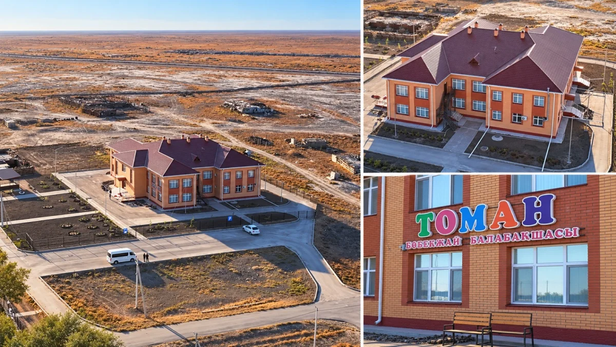 Атырау облысындағы Томан ауылында алғаш рет балабақша ашылады
