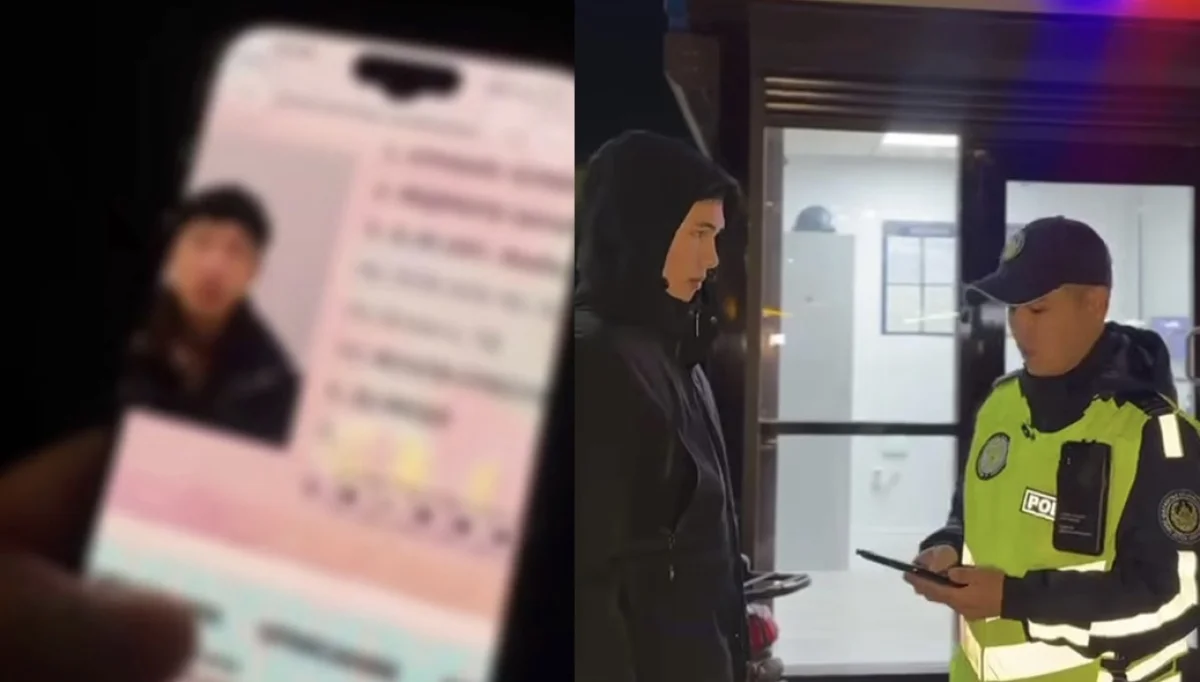 Астанада 19 жастағы жігіт өзге адамның куәлігімен мопед айдаған