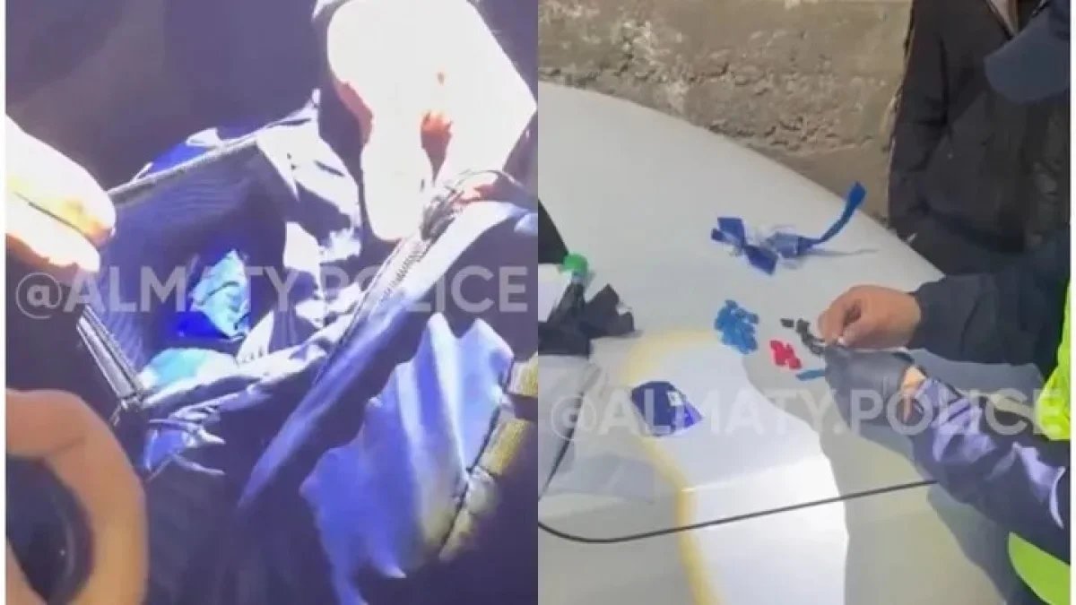 Мессенджер арқылы тапсырма алған: Алматыда ірі көлемде есірткі тасыған курьер ұсталды