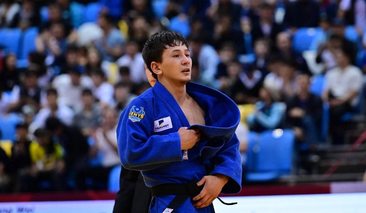 Жас дзюдошы Талғат Орынбасар Grand Slam турнирінде Елдос Сметовті жеңіп, қола жүлдеге ие болды