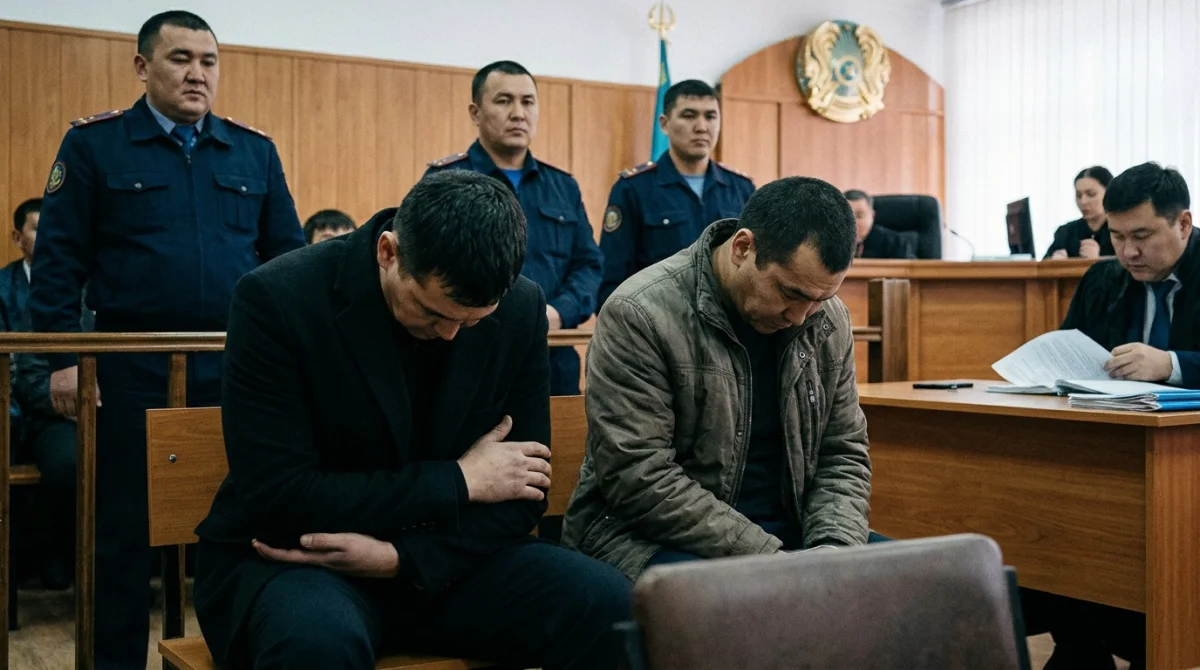 Төрт млн теңгеге жуық ақшасын тартып алған: Астанада екі адам ұзақ жылға сотталды