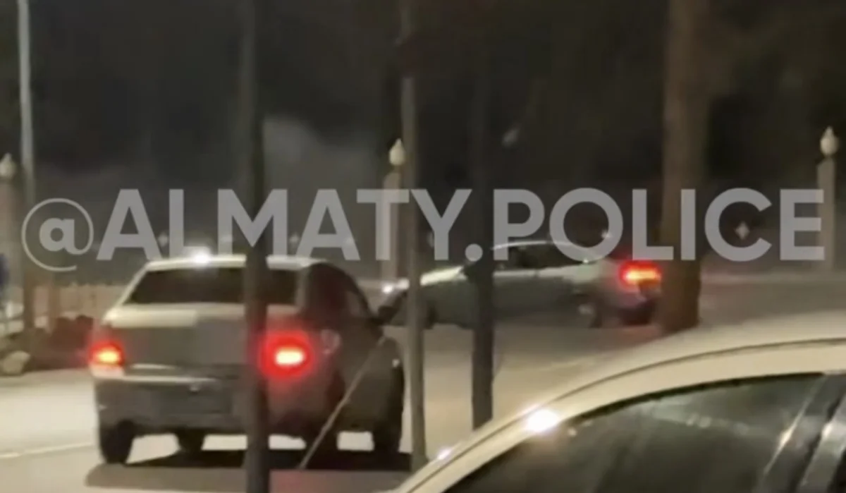 Алматыда түнгі дрифт ұйымдастырған жүргізуші қамауға алынды