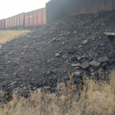 Қарағанды облысында көмір тиелген 8 вагон рельстен шығып кетті